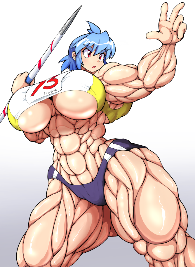 Muscle Girl Hentai Manga