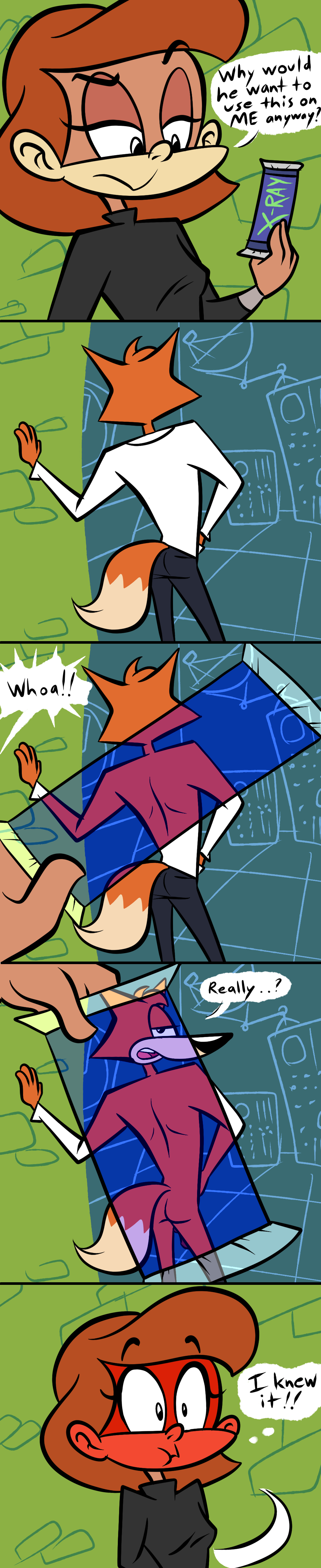Порно Spy Fox