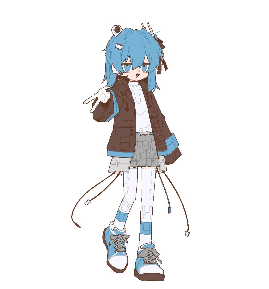 Inverted Blue Color The Big ImageBoard (TBIB) - a.i. voice adachi rei alternate color black ...