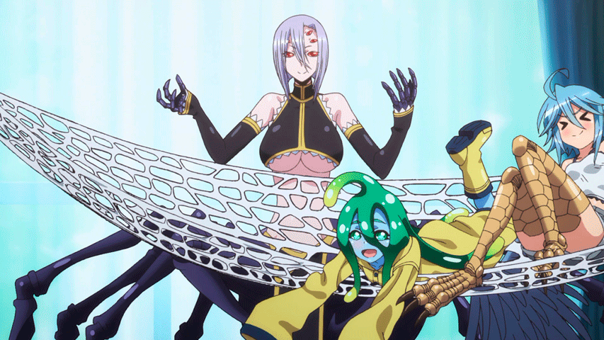 Жизнь с девушкой монстром монстр ния. Monster musume рахнера. monster musume no iru nichijou arachne. арахна из аниме повседневная жизнь с девушками-монстрами. арахна арахнида.