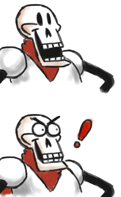 Undertale Exclamation The Big ImageBoard (TBIB) - 2015 animated skeleton bone exclamation ...