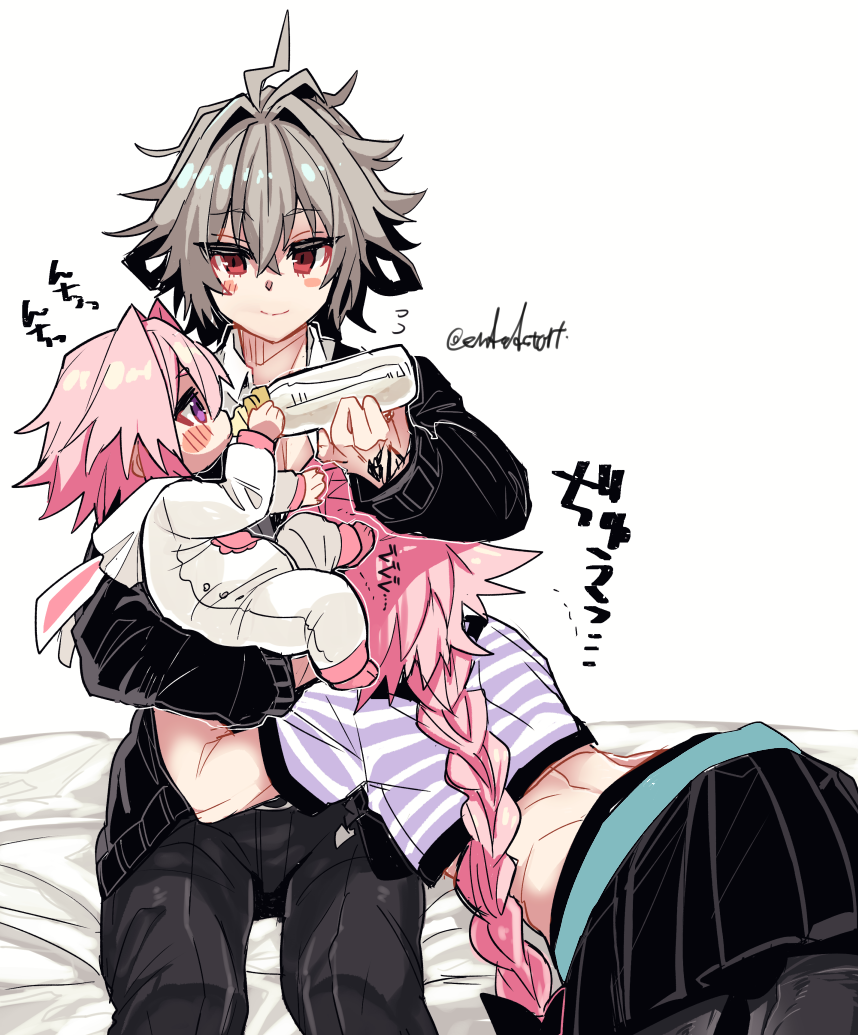 The Big ImageBoard (TBIB) - 3boys aqua belt astolfo (fate) astolfo ...