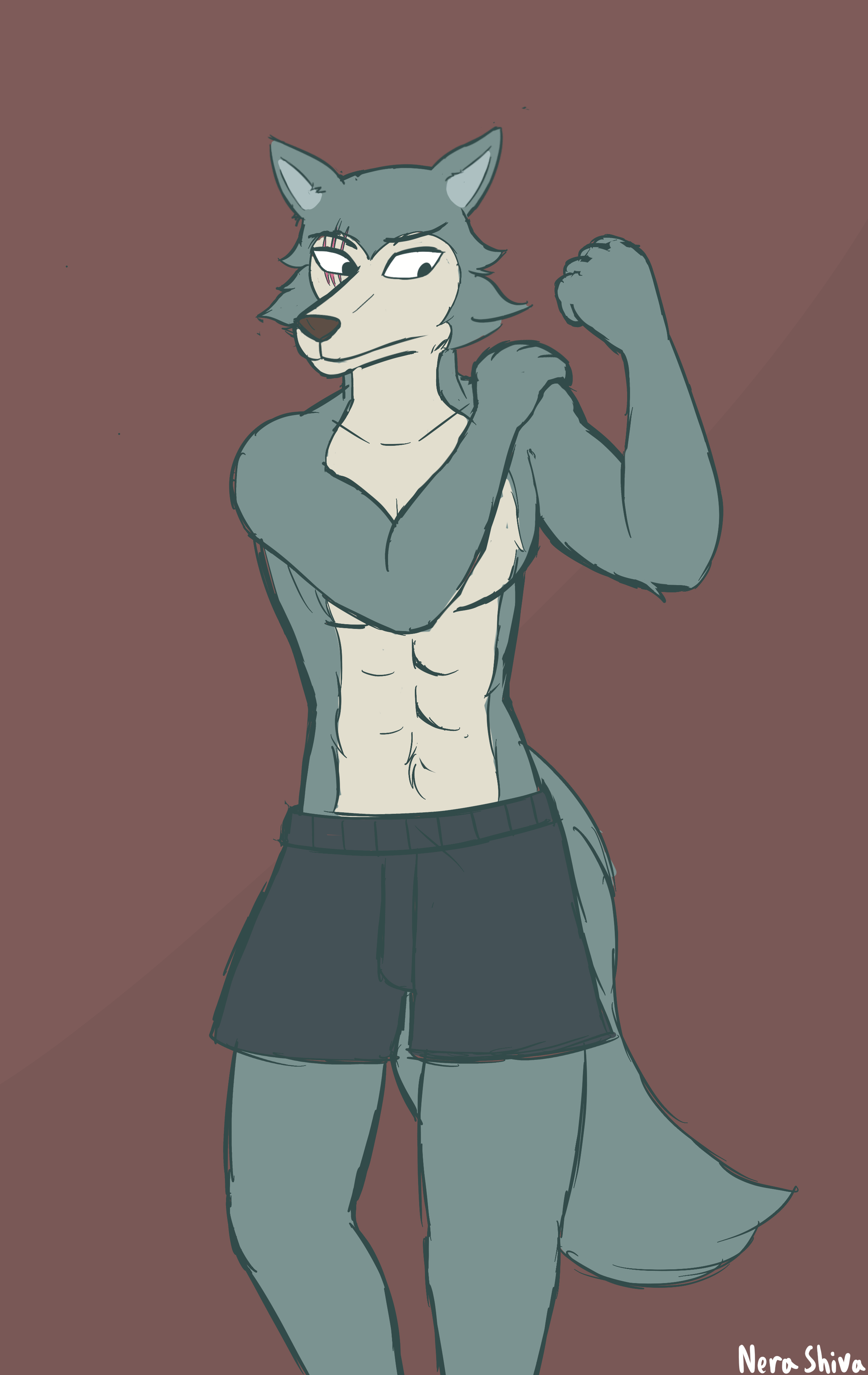 The Big ImageBoard (TBIB) - absurd res anthro beastars boxers (clothing ...