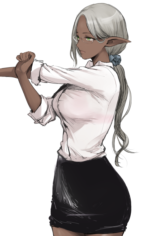 Dark skinned anime characters female