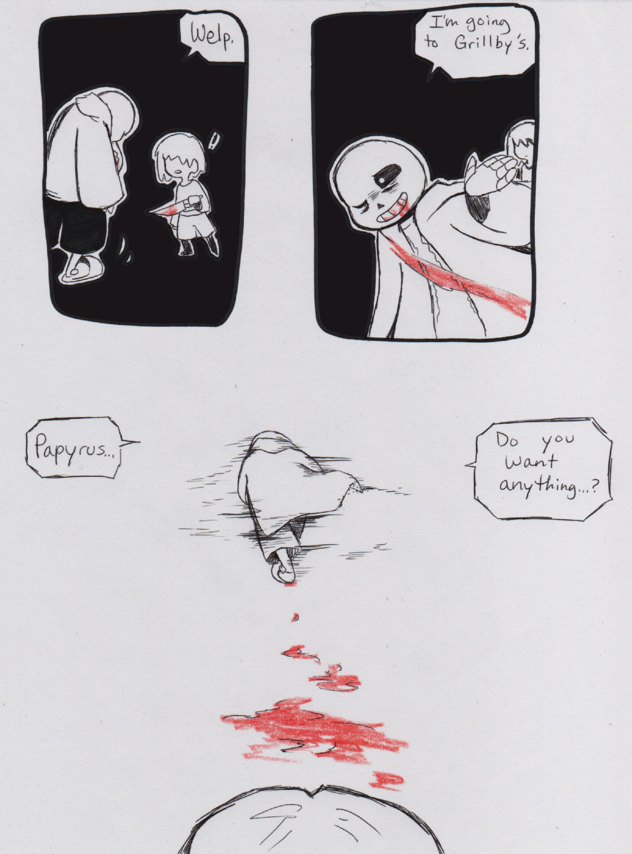 Undertale Exclamation The Big ImageBoard (TBIB) - aftertale better version at source blood ...