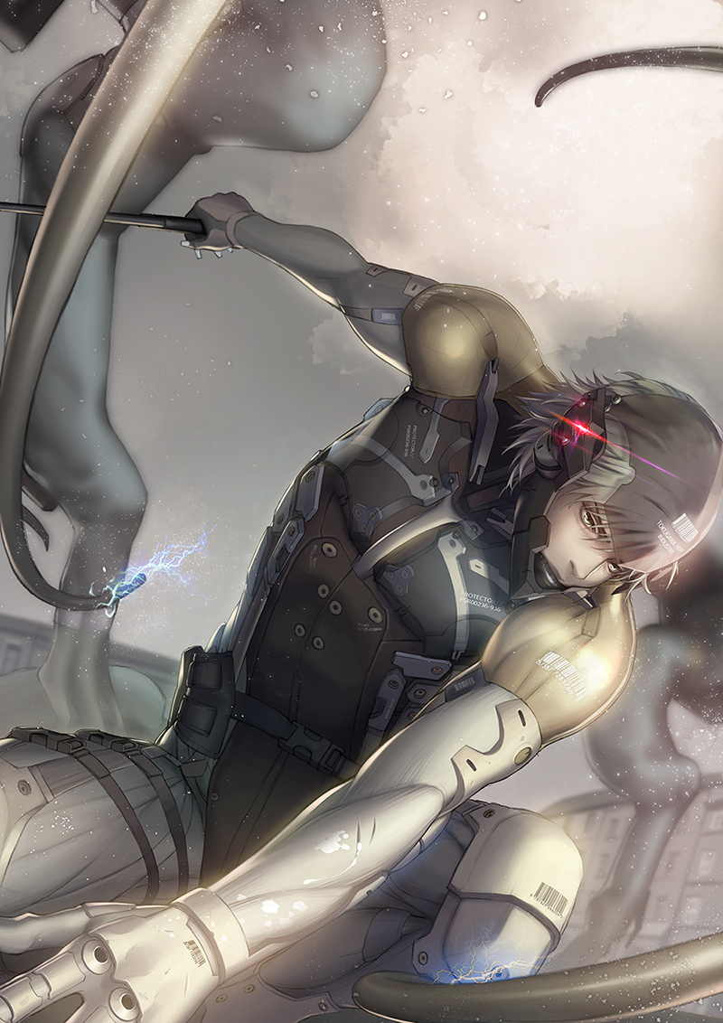 The Big ImageBoard (TBIB) - armor blood blood splatter cyborg knoma ...