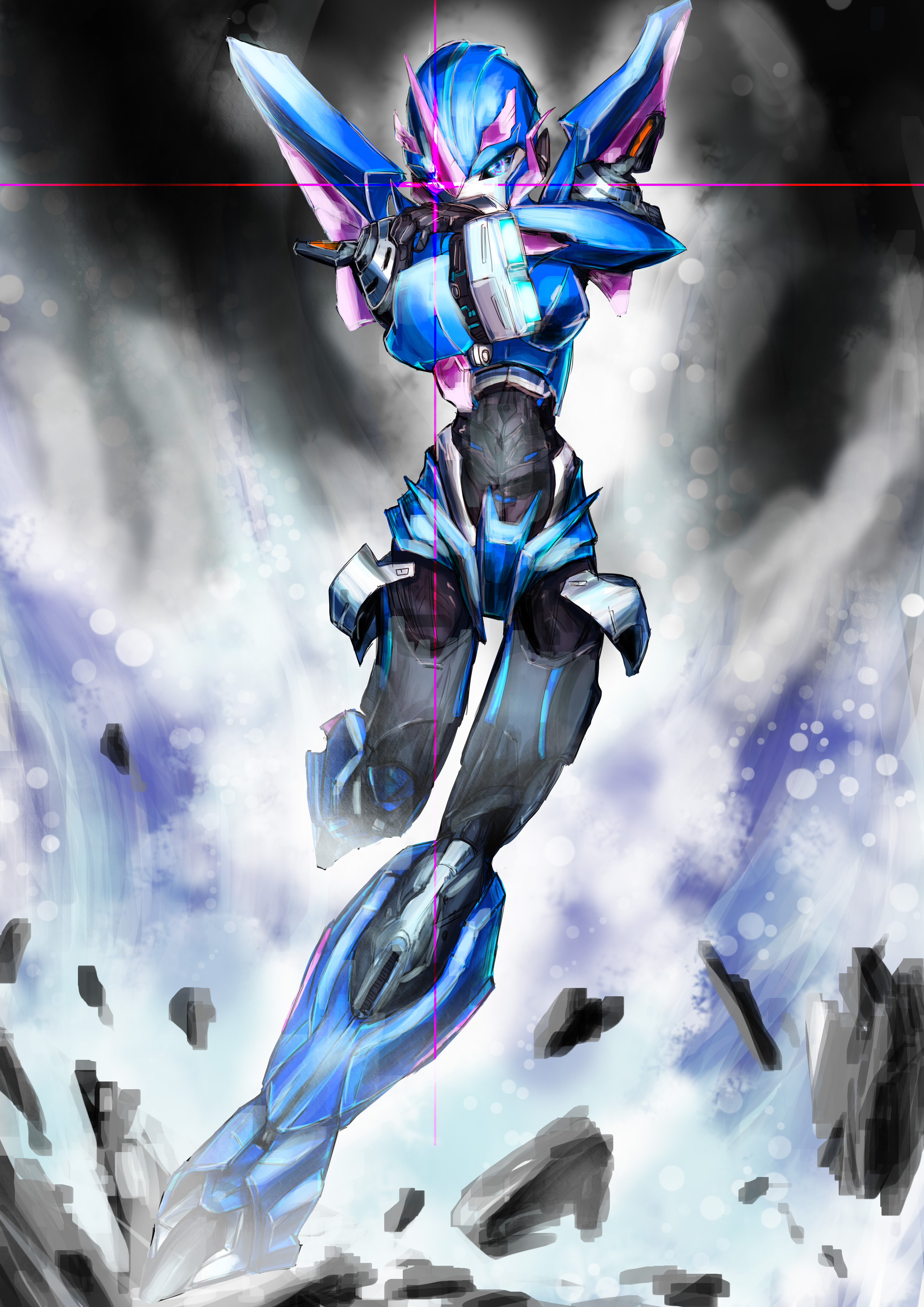 The Big ImageBoard (TBIB) - 1girl arcee autobot mecha girl oberon826 ...
