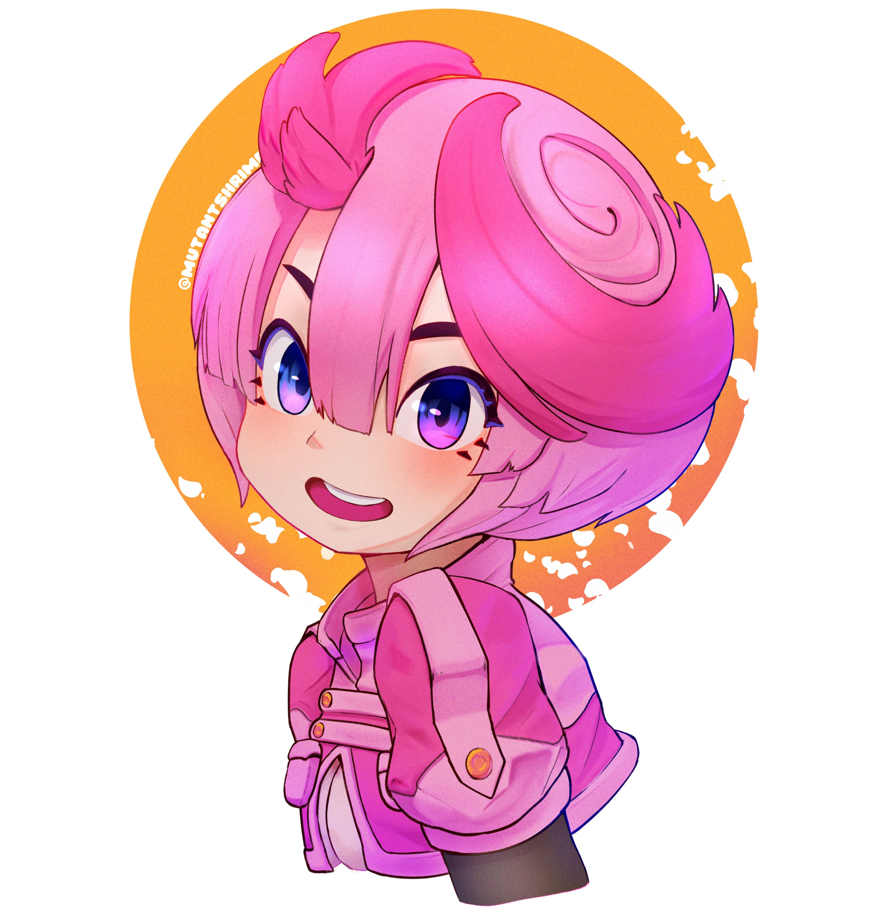 Pink Abyss The Big ImageBoard (TBIB) - 1girl absurdres blue eyes bob cut brown ...