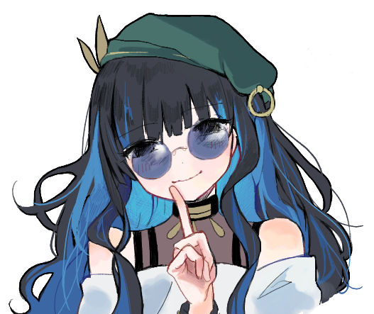 The Big ImageBoard (TBIB) - aztec beret blue-tinted eyewear blush ...