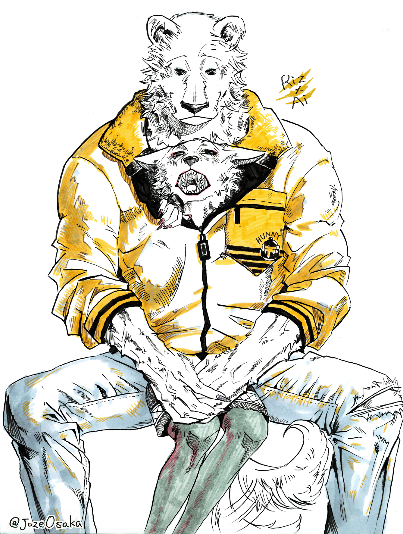 The Big ImageBoard (TBIB) - 2021 5 fingers ai (beastars) anthro anthro ...