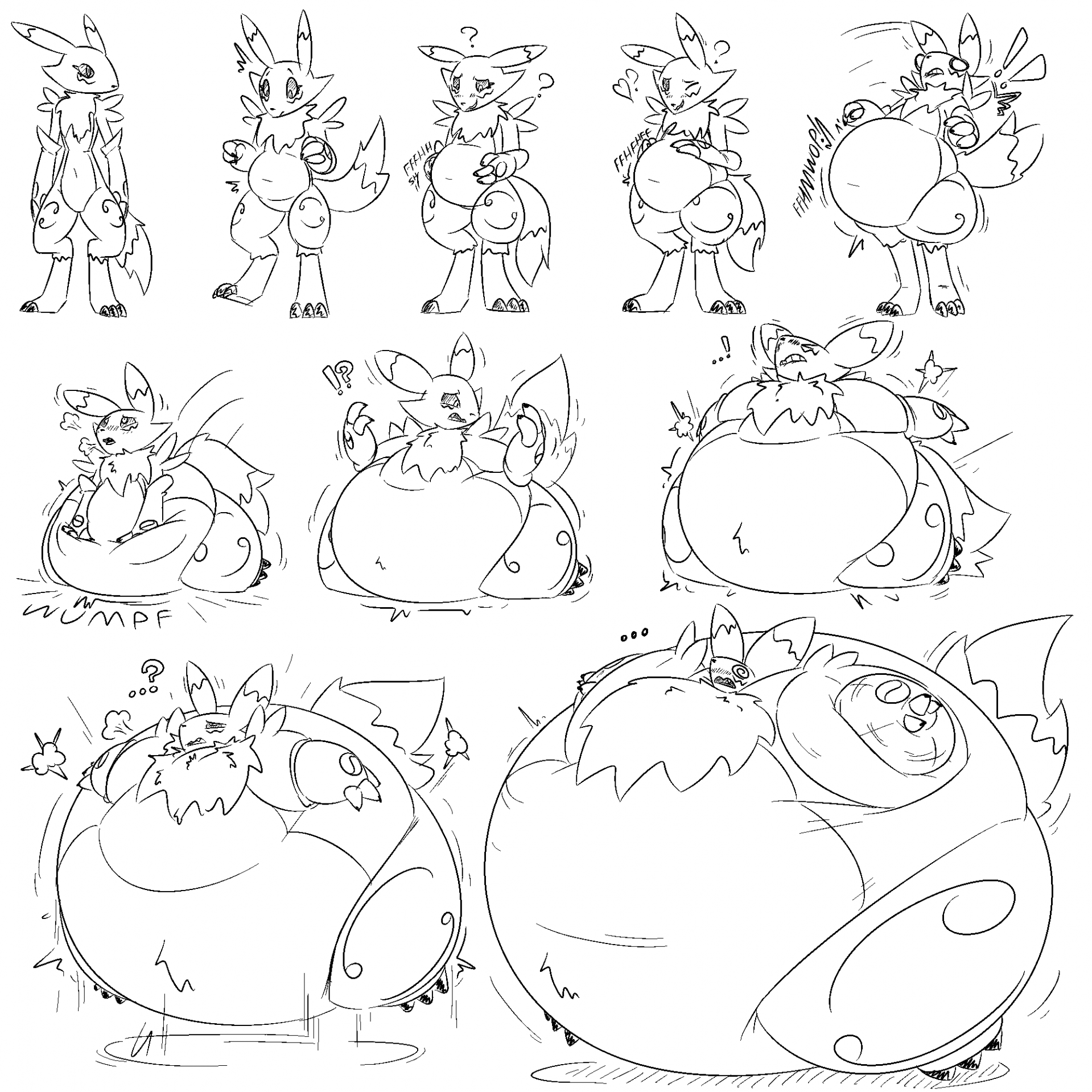 The Big ImageBoard (TBIB) - 2023 anthro bandai namco belly big belly ...