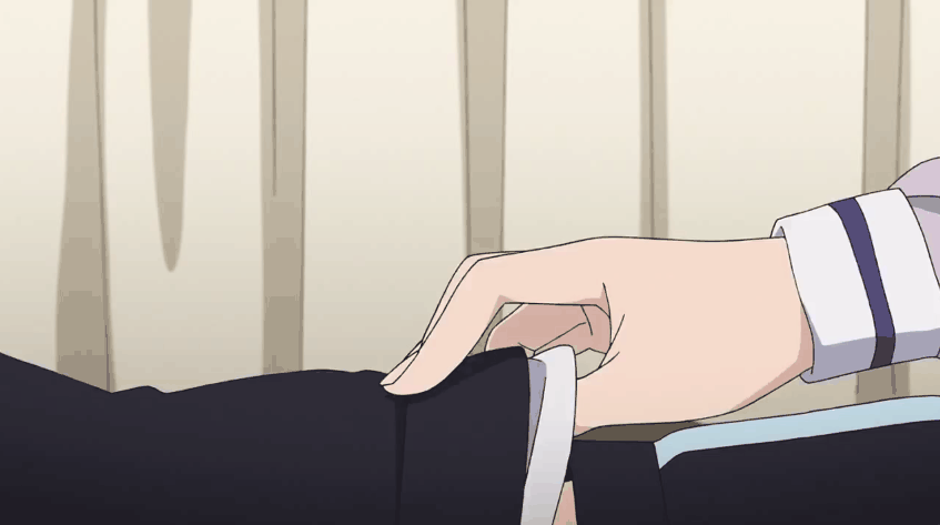 Anime girl bed gif