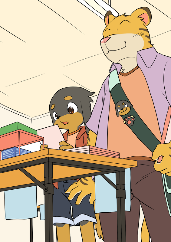 Furry Yaoi Doujinshi