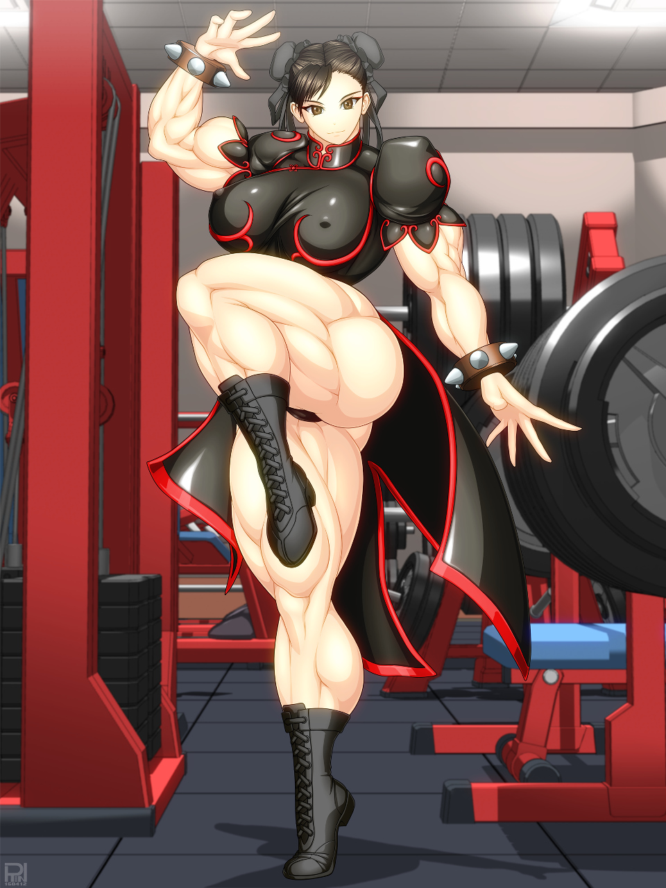 Muscular Women Hentai