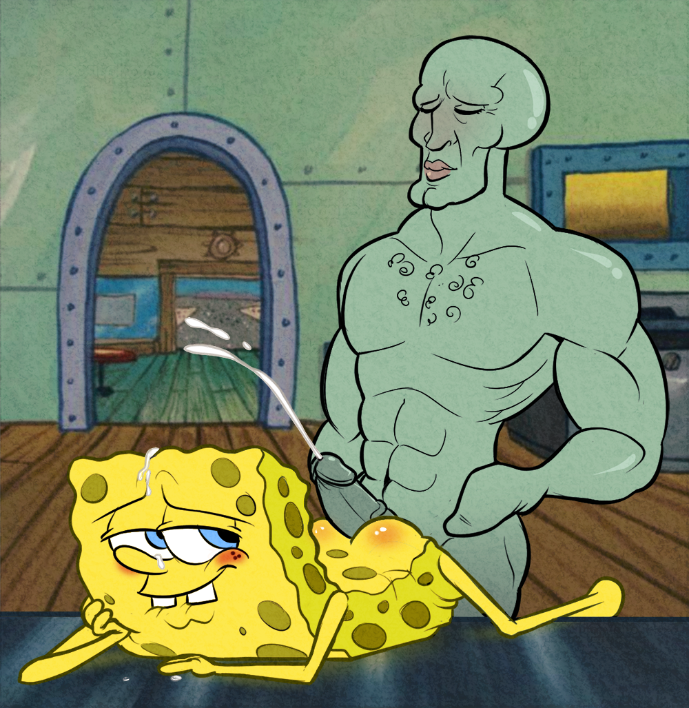 ...(character) squarepants squidward tentacles... 