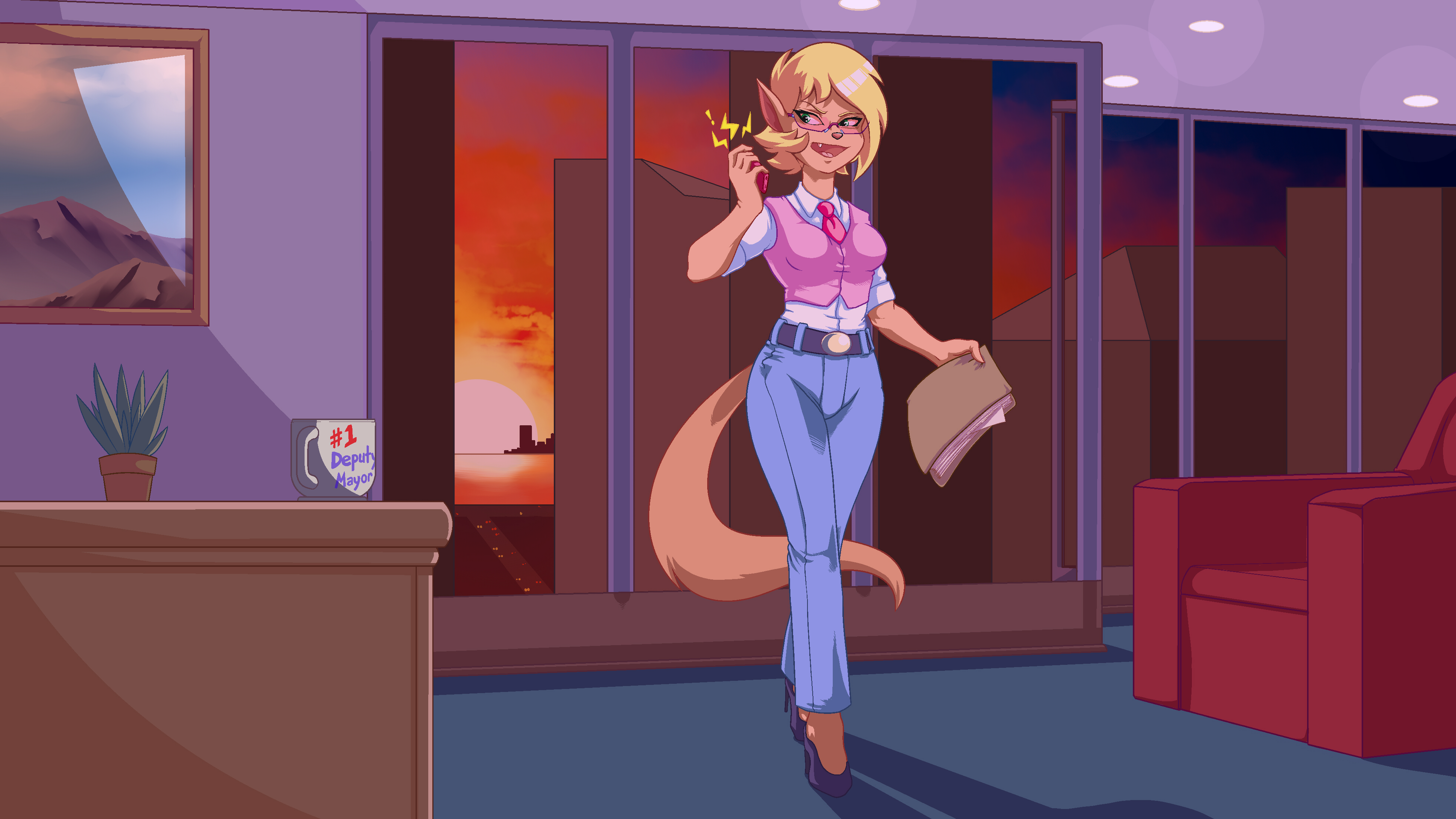 The Big Imageboard Tbib Anthro Blonde Hair Callie Briggs