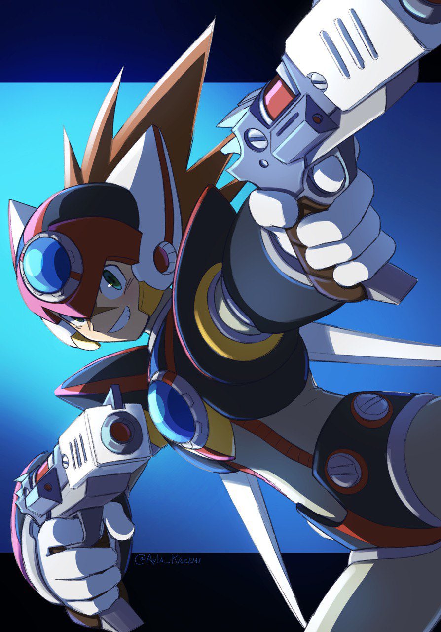 The Big ImageBoard (TBIB) - 1boy android armor axl (mega man) ayla ...