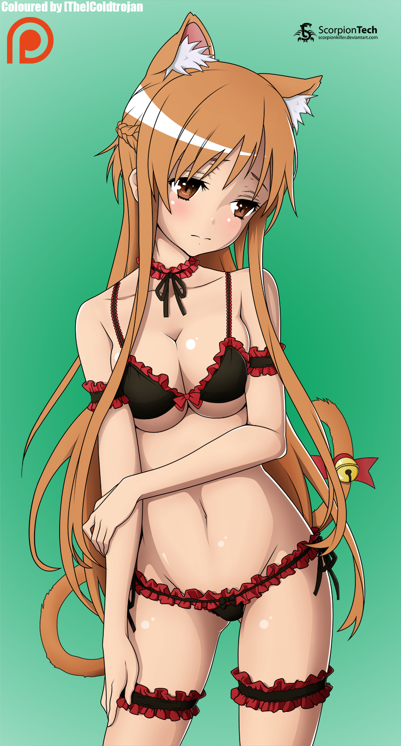 asuna in a bikini