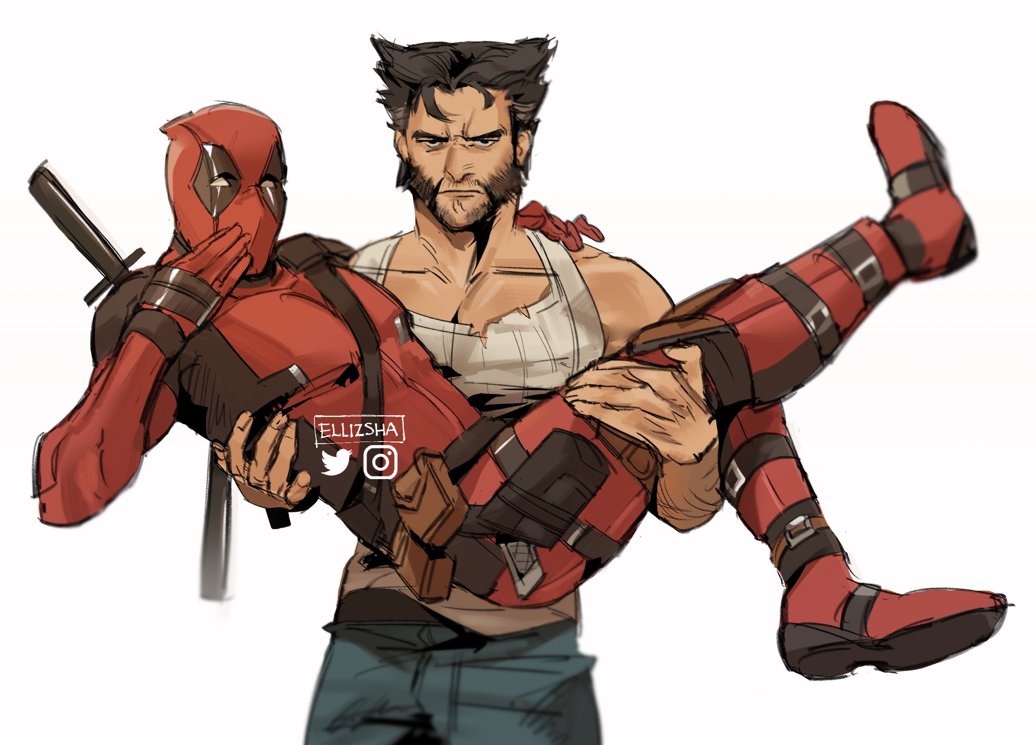 The Big ImageBoard (TBIB) - 2boys angry beard bodysuit carrying ...