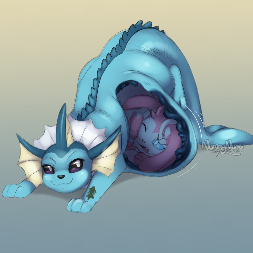ambiguous_gender belly big_belly canine eeveelution fan_character feral int...