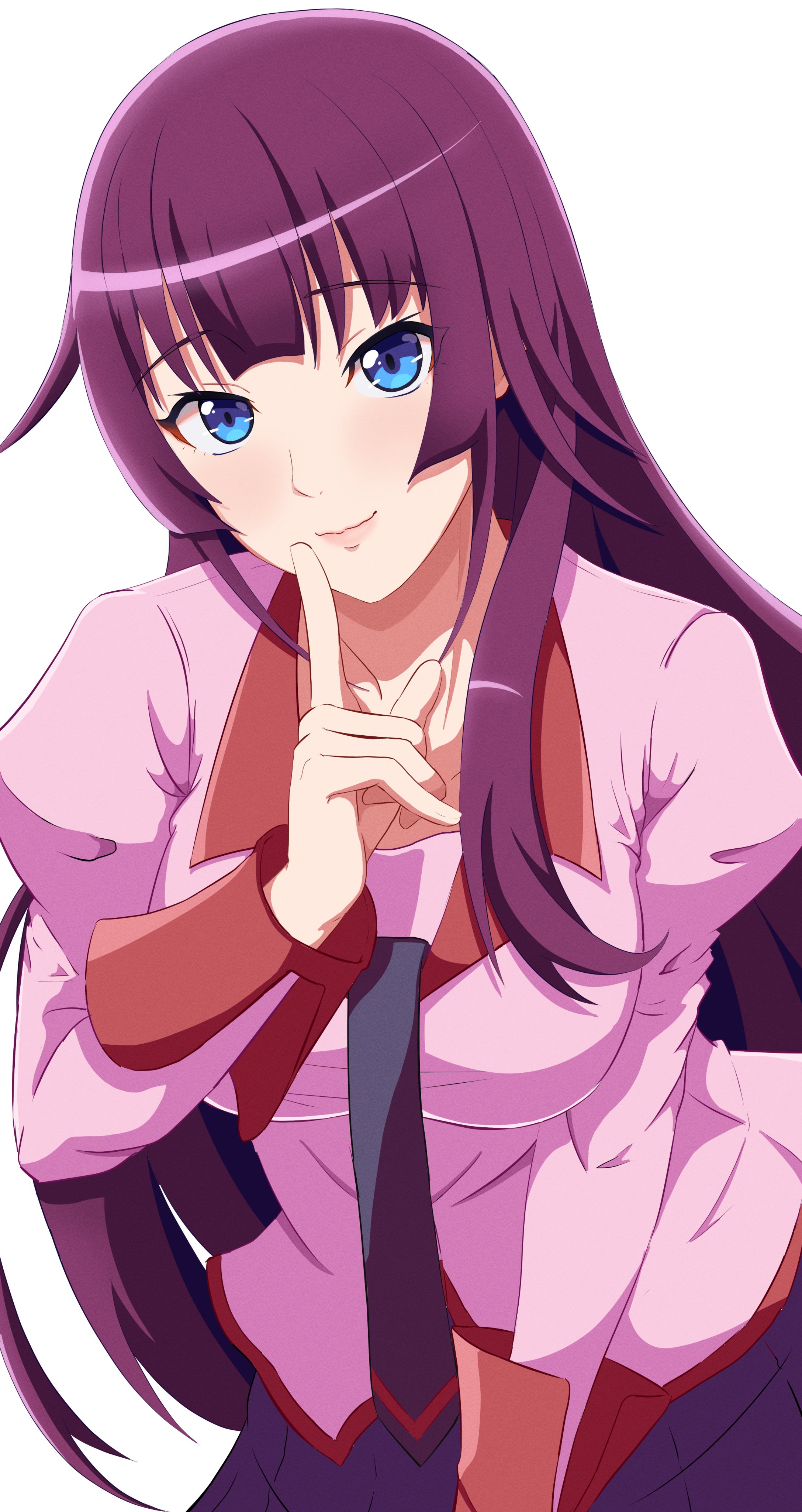The Big ImageBoard (TBIB) - 1girl absurdres bakemonogatari blue eyes ...