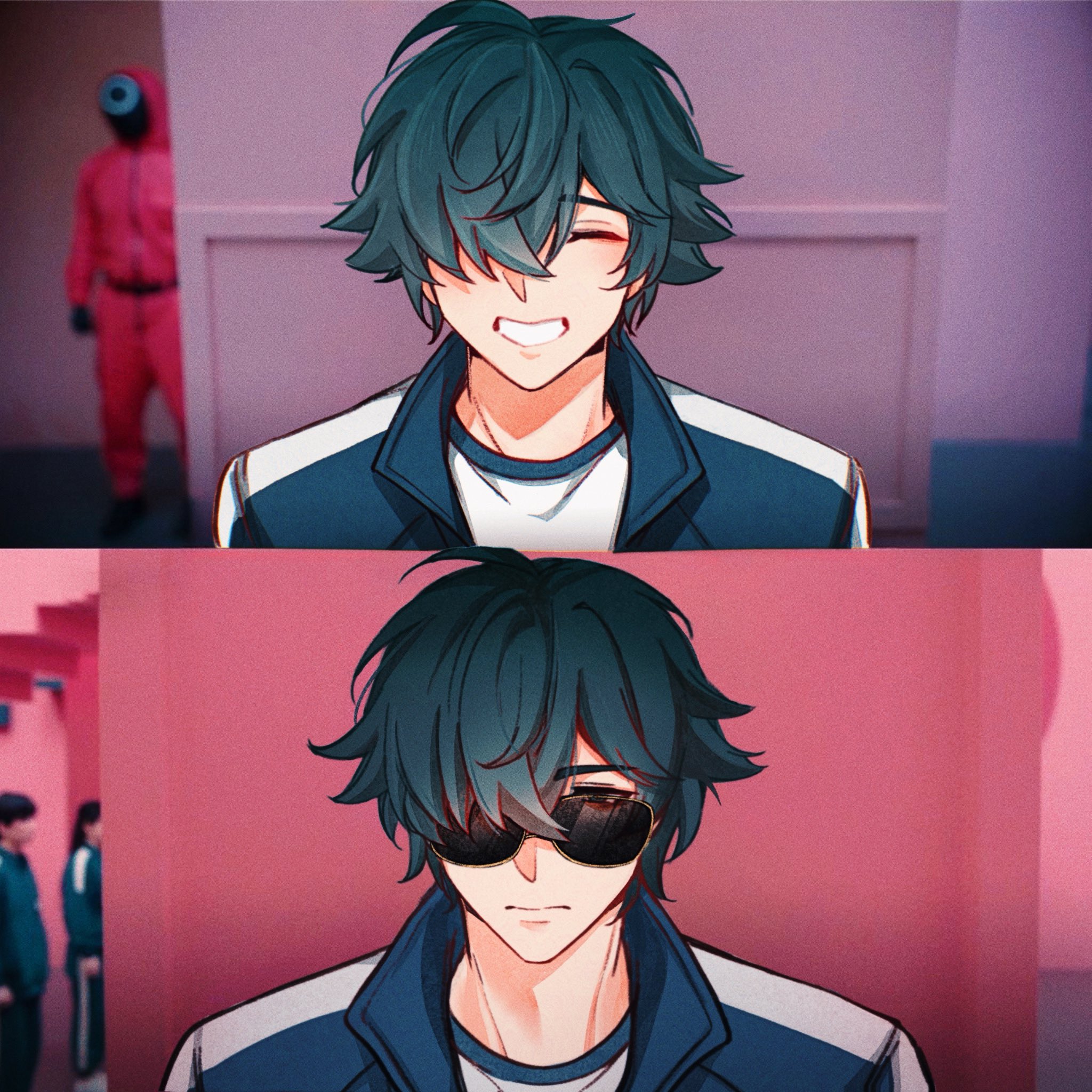 The Big ImageBoard (TBIB) - 1girl 1other 2boys closed eyes closed mouth ...