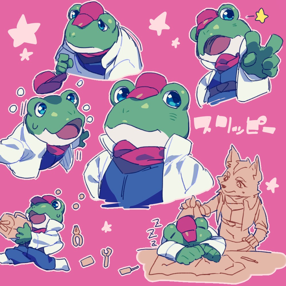 The Big ImageBoard (TBIB) 11 amphibian anthro canid canine duo