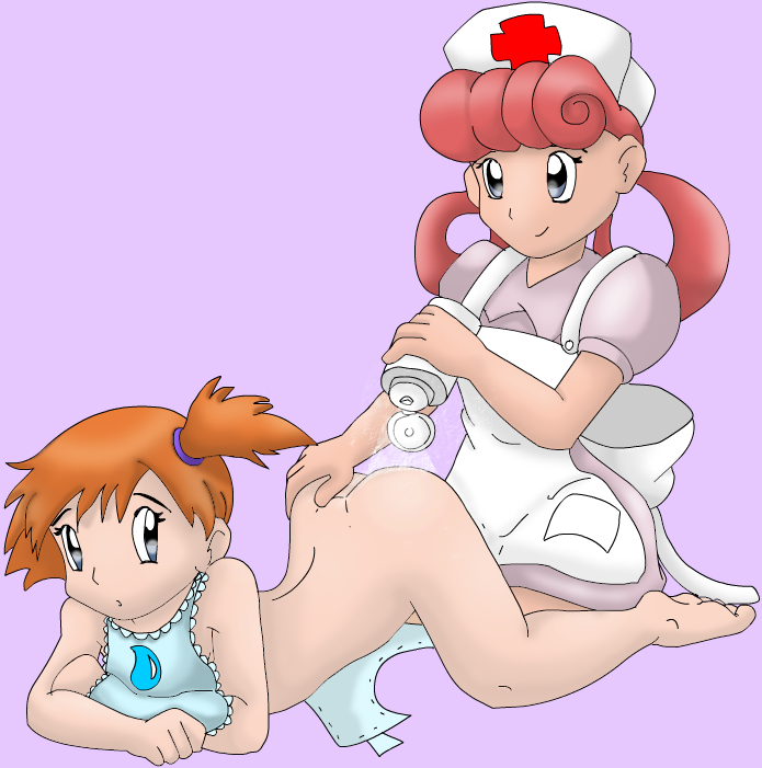 adultbaby diaper diaper_change diaper_changing joy(pokemon) kasumi