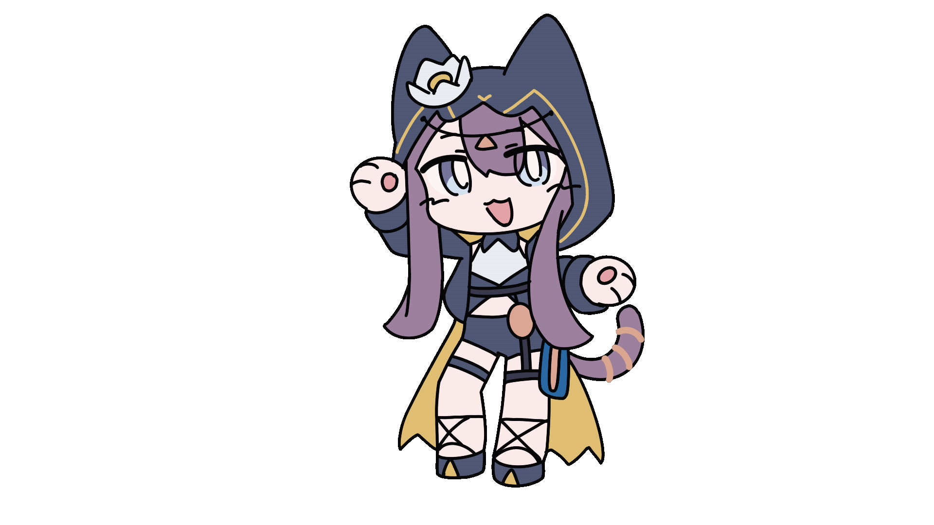 The Big ImageBoard (TBIB) 1girl animal ears animated animated gif