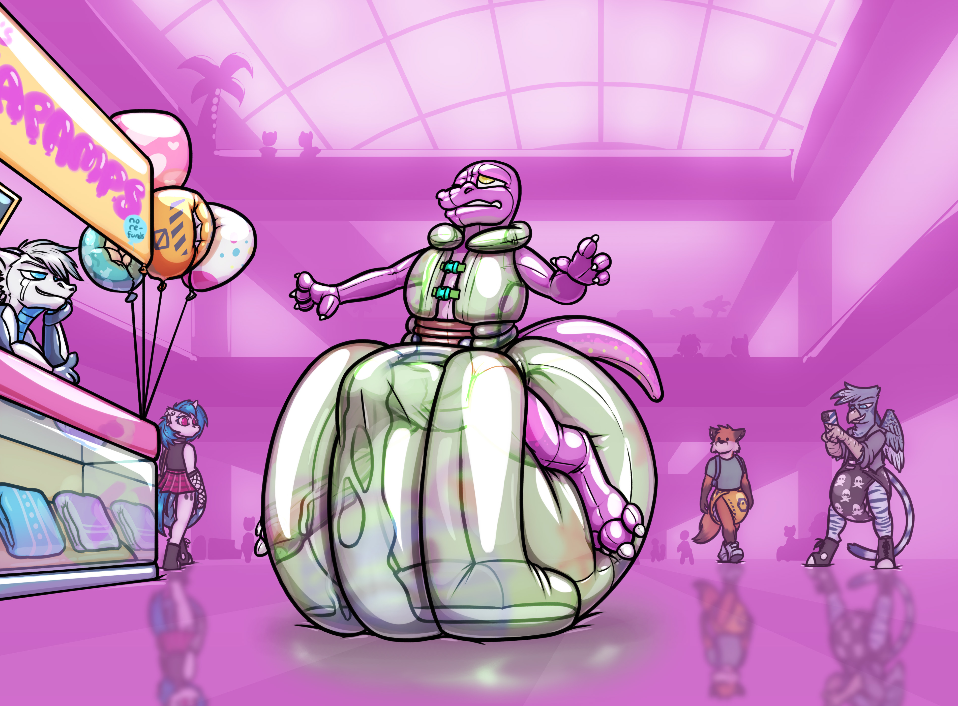 The Big ImageBoard (TBIB) - absurd res animate inanimate anthro balloon ...