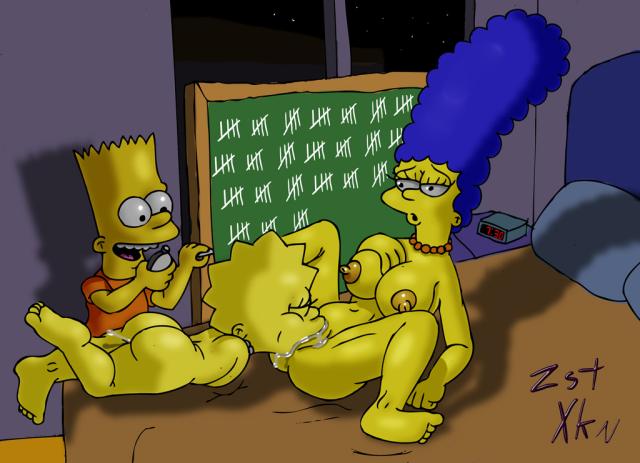 Барт Трахает Порно
