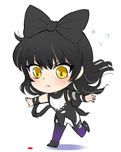 The Big ImageBoard (TBIB) - 1girl black hair blake belladonna bow chibi ...