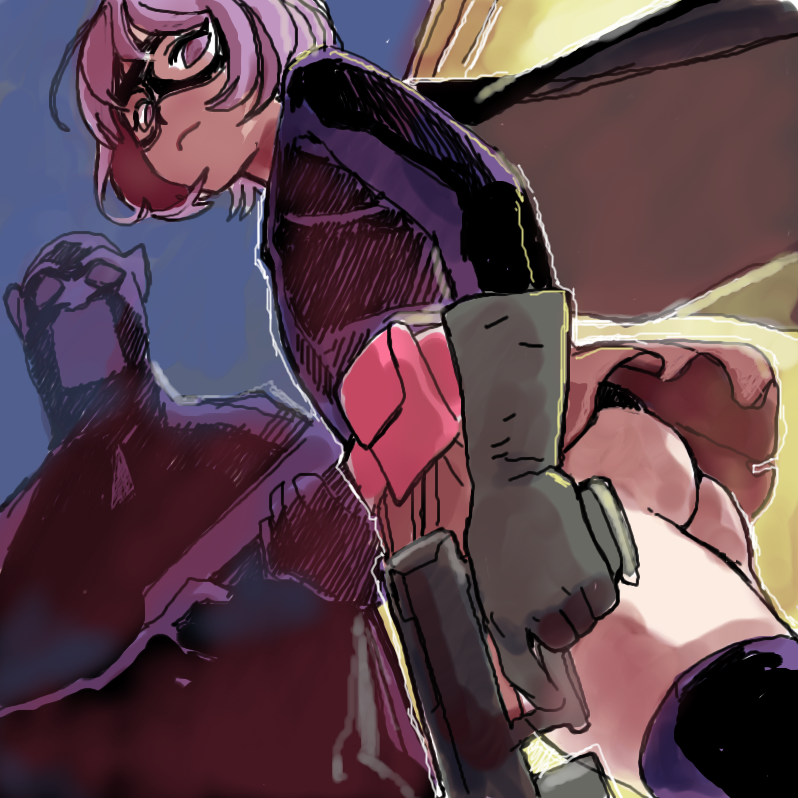 Why is hit girl naked