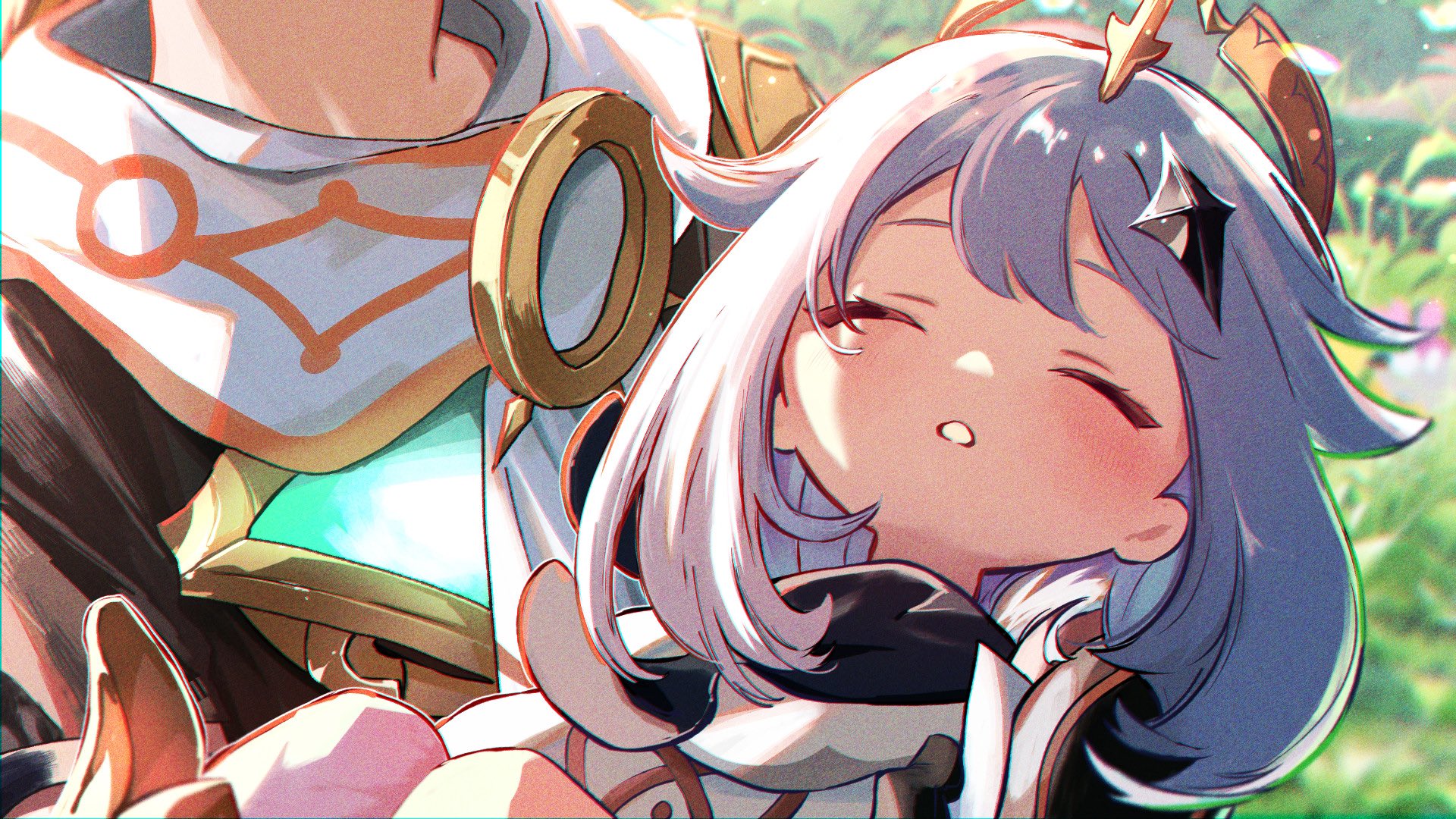 The Big ImageBoard (TBIB) - 1boy 1girl aether (genshin impact) armor ...