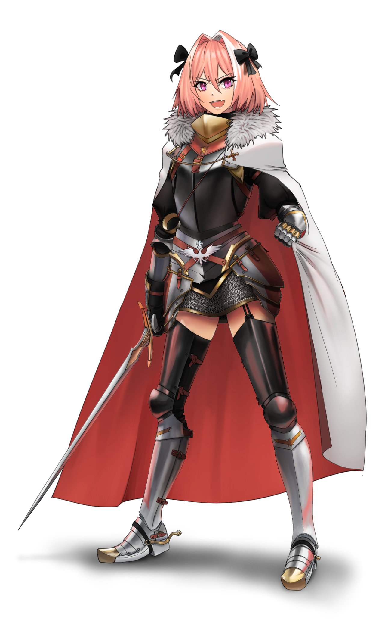 The Big ImageBoard (TBIB) - 1boy androgynous armor astolfo (fate) black ...