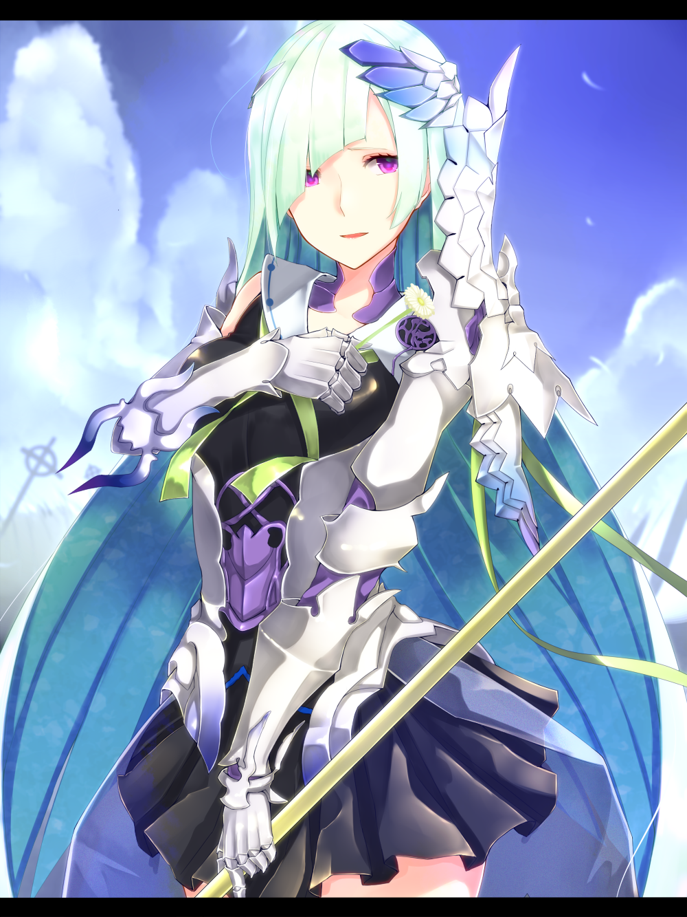 The Big ImageBoard (TBIB) - 1girl armor black skirt brynhildr (fate ...