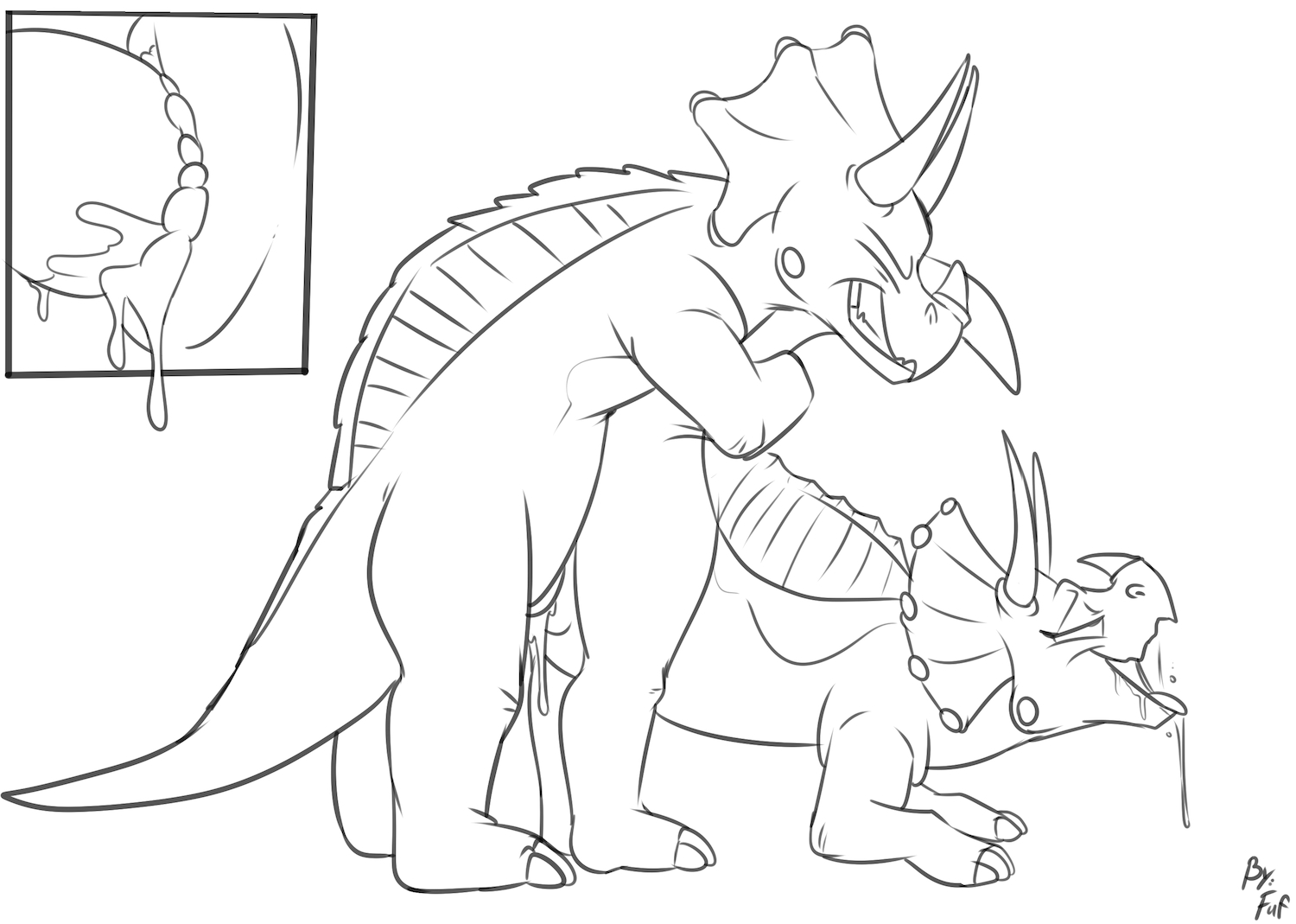 Slideshow triceratops sex.
