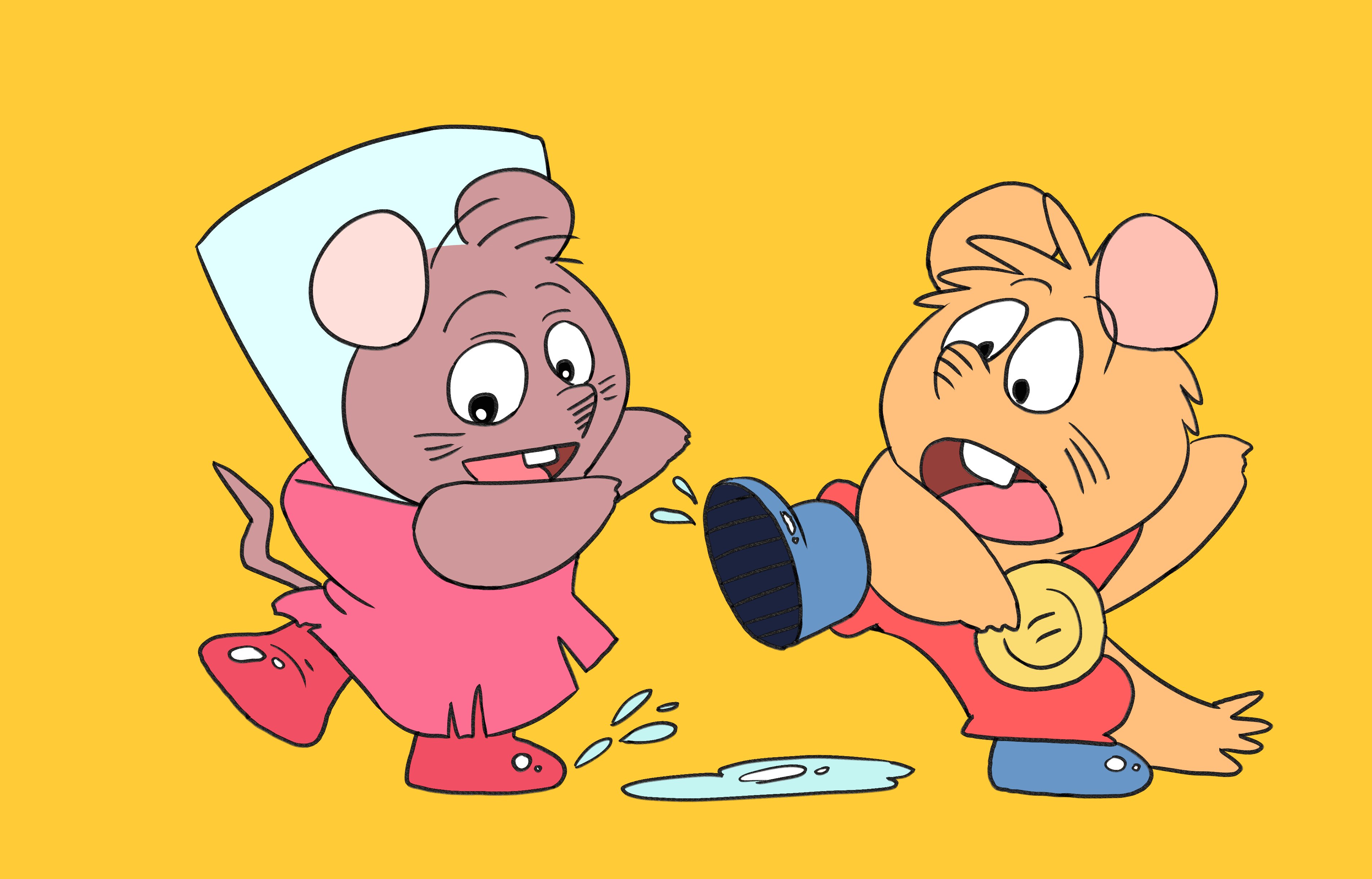 Gamba Mouse The Big ImageBoard (TBIB) - 2024 absurd res anthro biped brown body ...