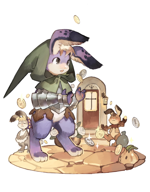 The Big ImageBoard (TBIB) - 1boy ahoge armor breastplate cape coin ...