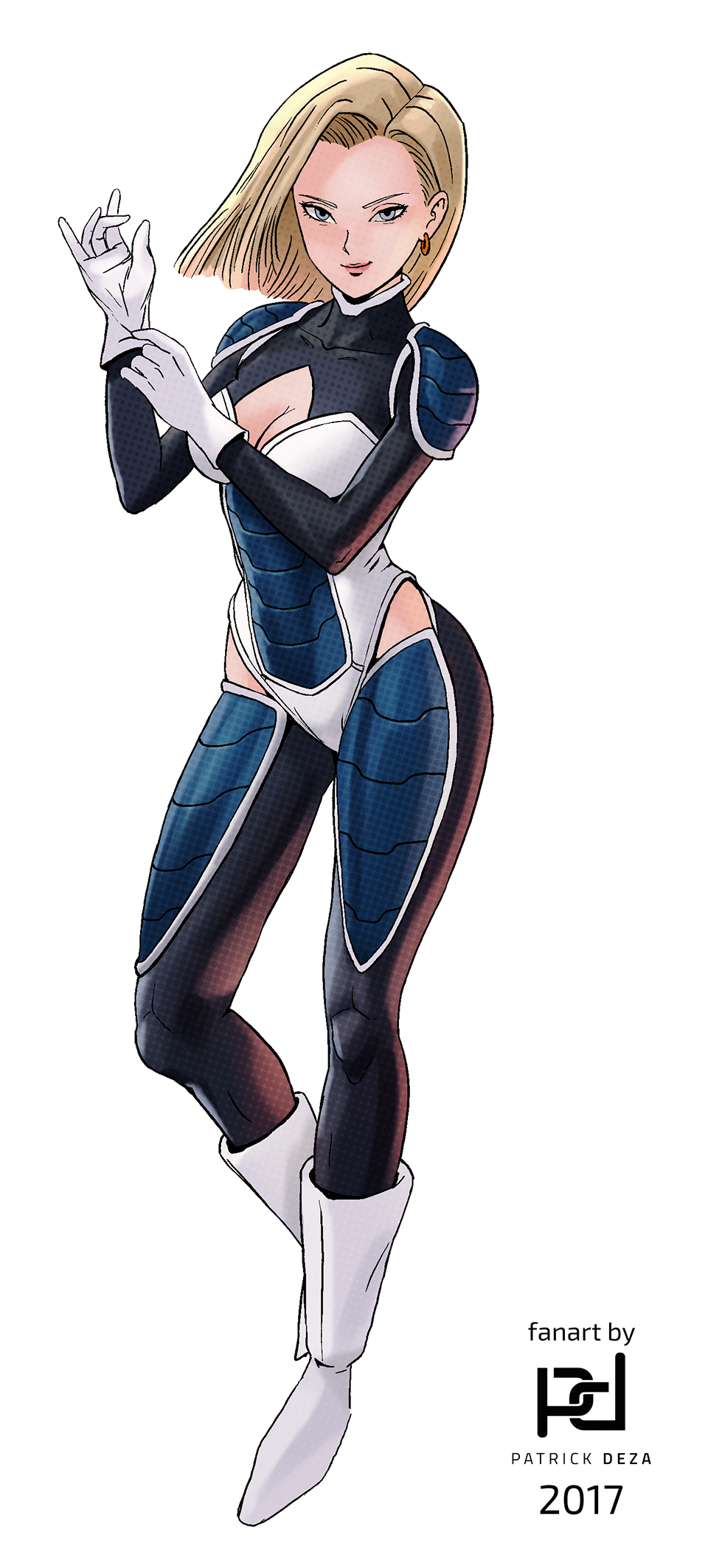 The Big ImageBoard (TBIB) - 1girl android 18 artist name blonde hair ...