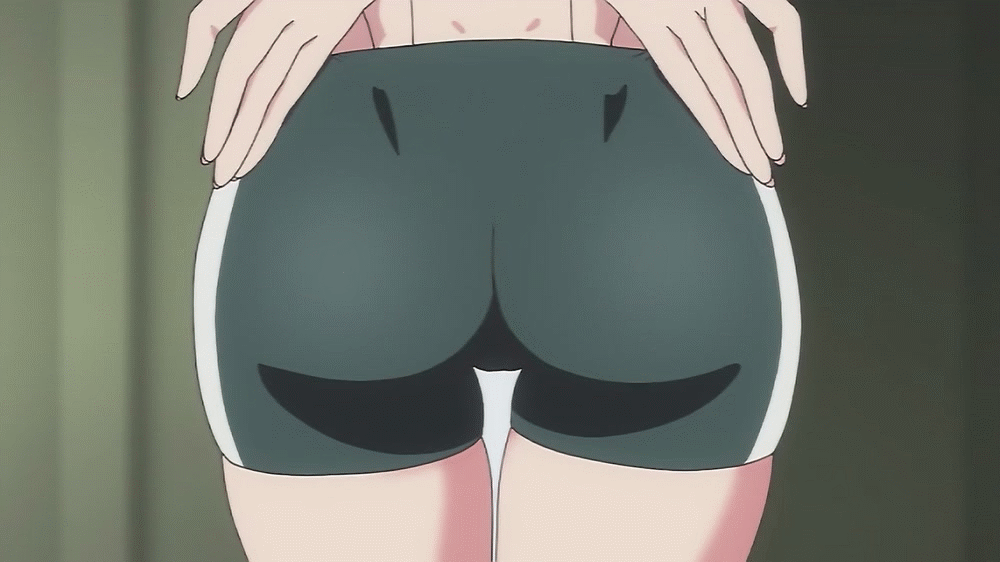 Anime butt wanking panties