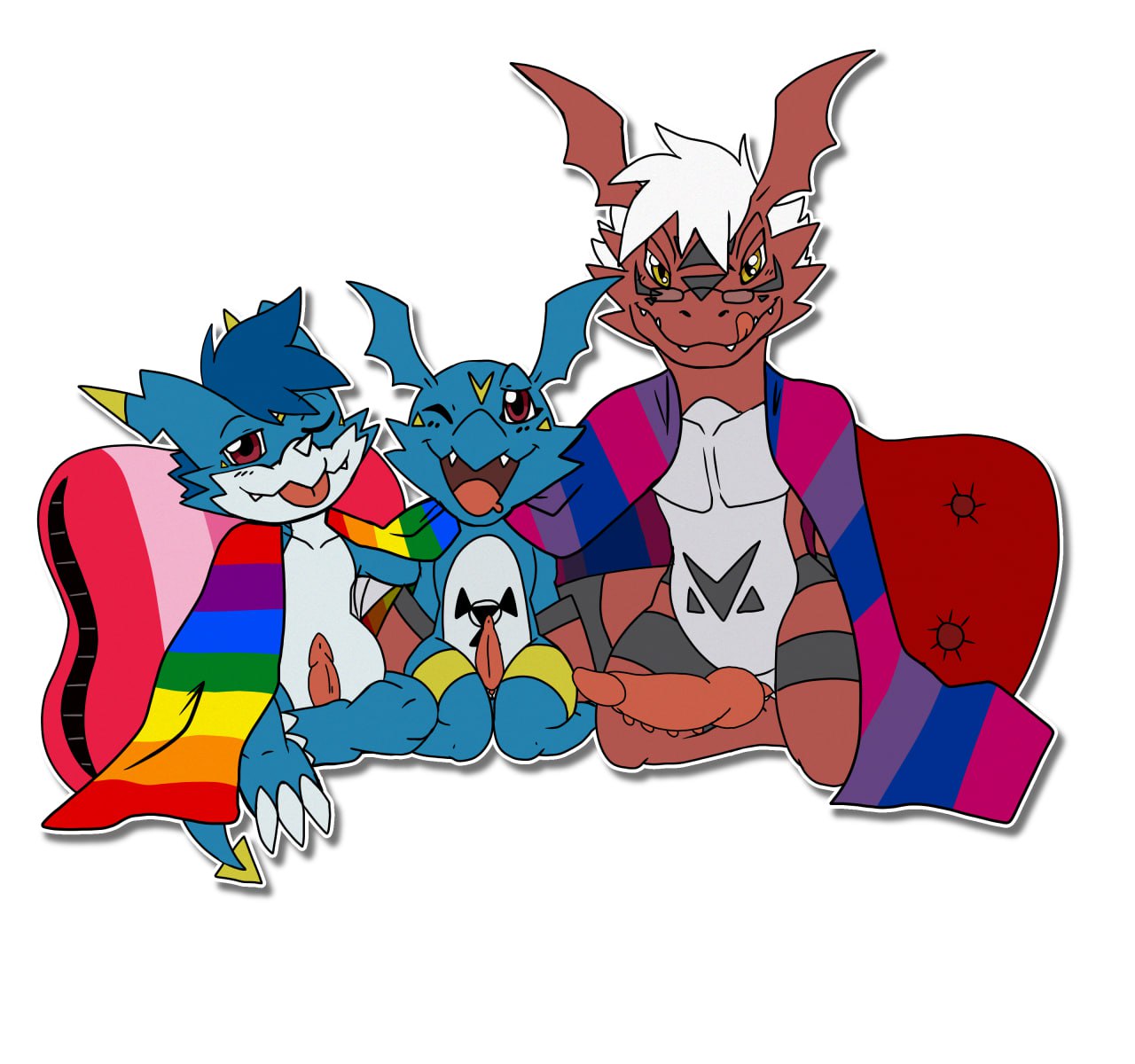 The Big ImageBoard (TBIB) - anthro bandai namco biped bisexual pride ...
