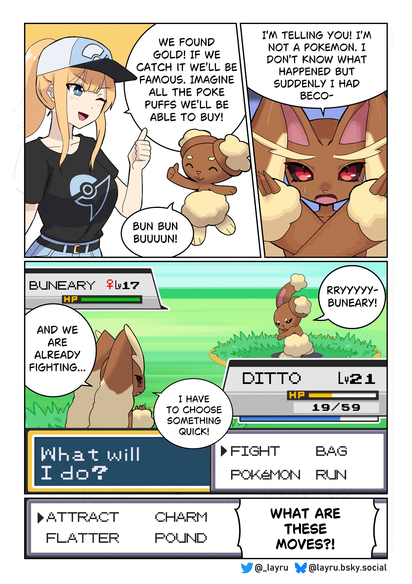 Antro Ditto The Big ImageBoard (TBIB) - alarmed anthro blonde hair blue eyes bodily ...