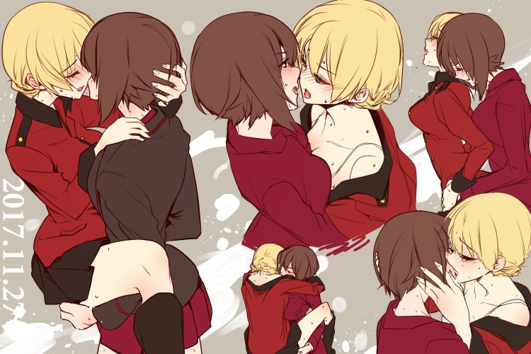 Sweden Girls Kissing