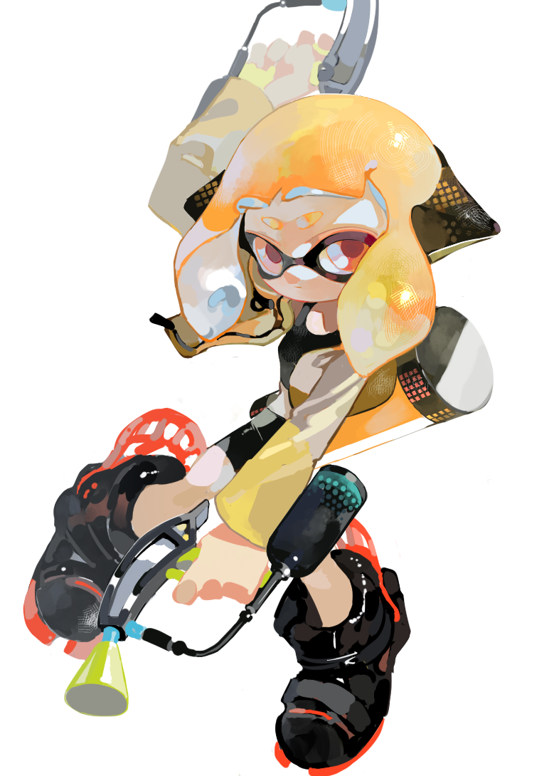Splatoon Arm The Big ImageBoard (TBIB) - 1girl agent 4 (splatoon) arm up aspara bike ...