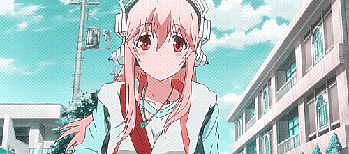 The Big ImageBoard (TBIB) - animated pink hair red eyes super sonico
