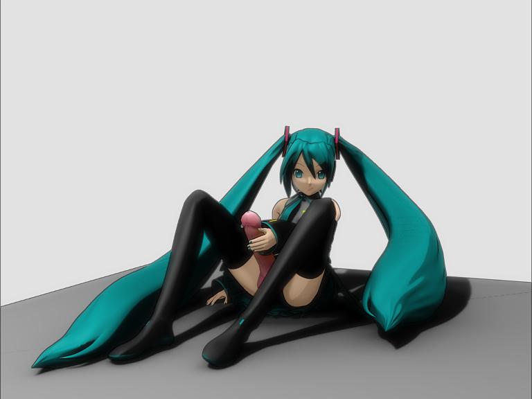 Hatsune Miku Futanari