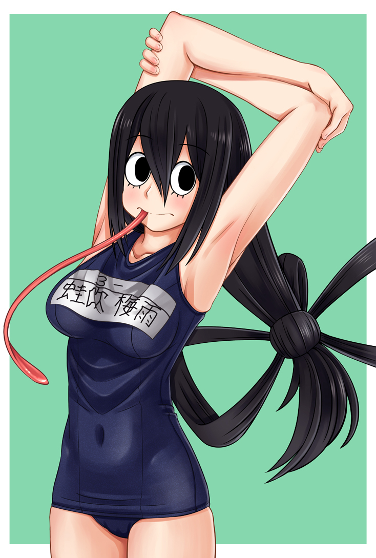 tsuyu asui bathing suit