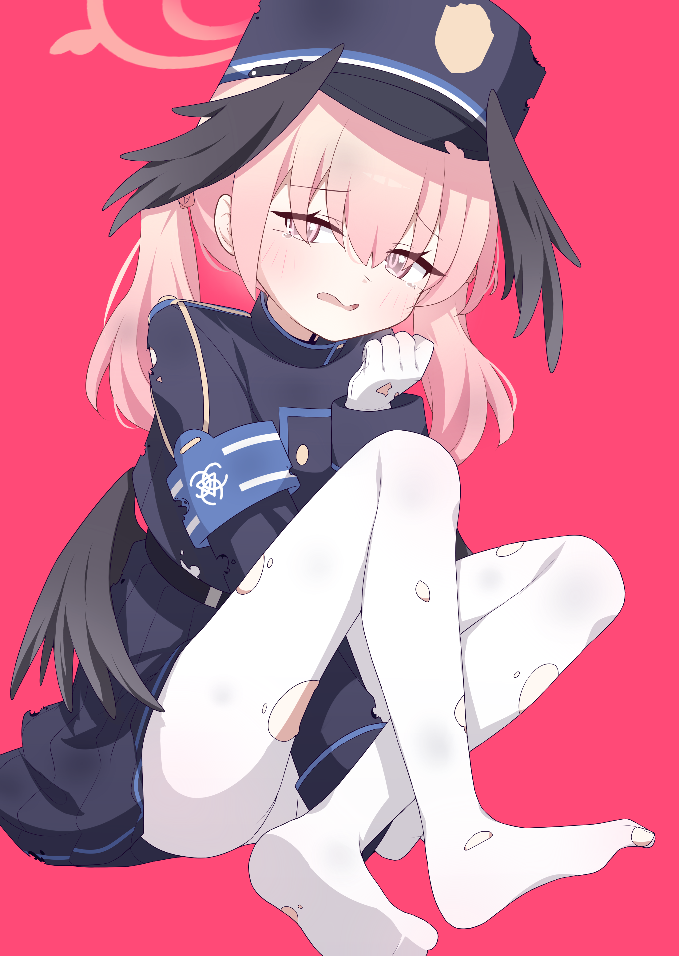 The Big ImageBoard (TBIB) 1girl absurdres armband black hat black