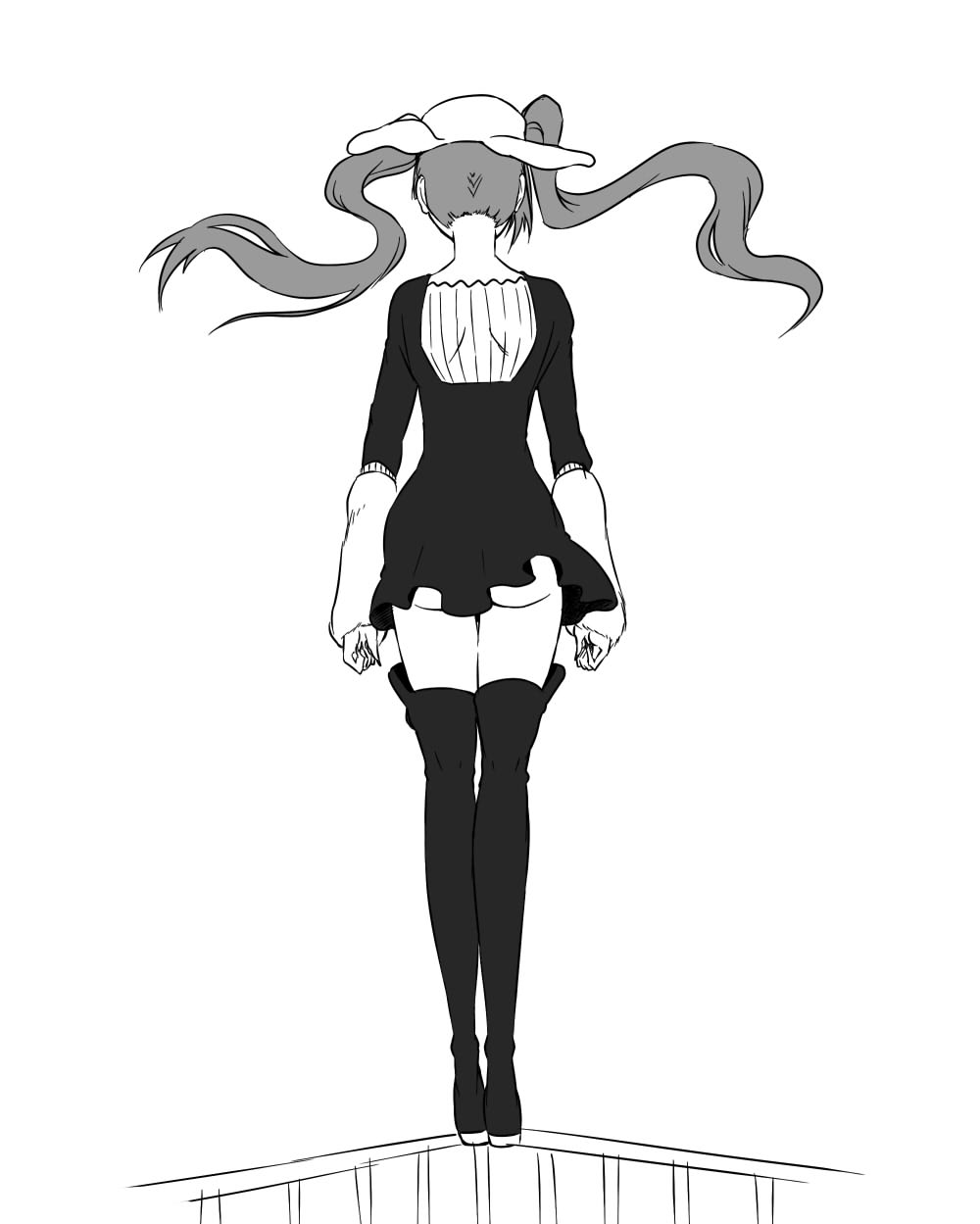 the-big-imageboard-tbib-1girl-ass-back-bleach-boots-dokugamine
